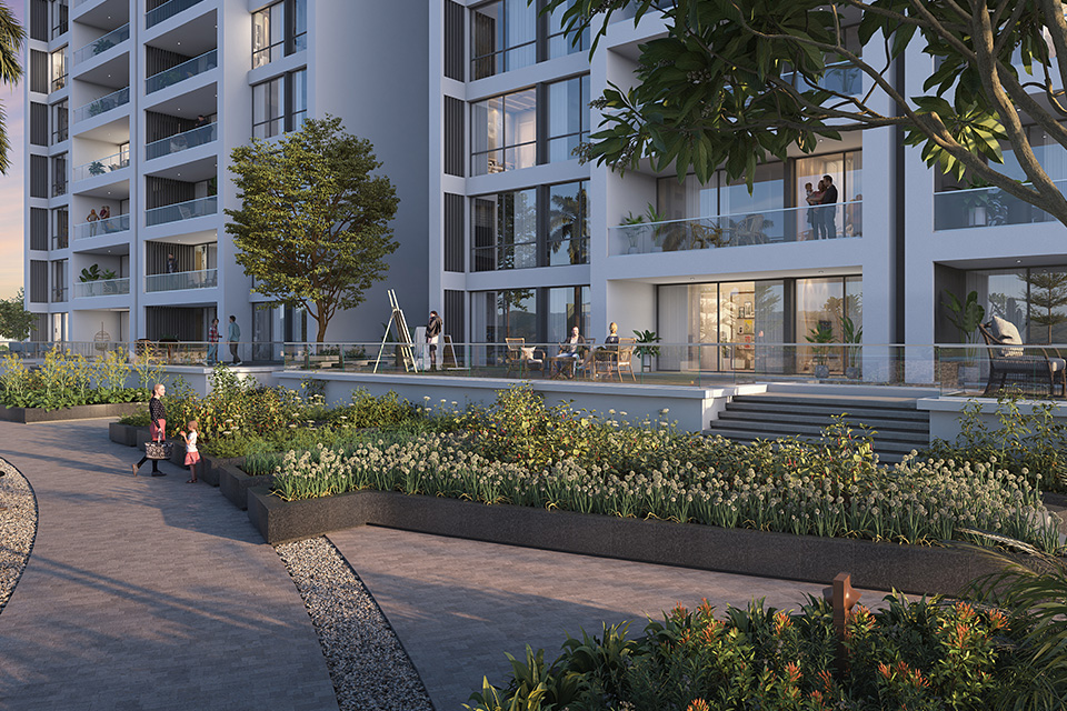 Premium residential apartments in Baner, Pune with modern amenities and skyline view